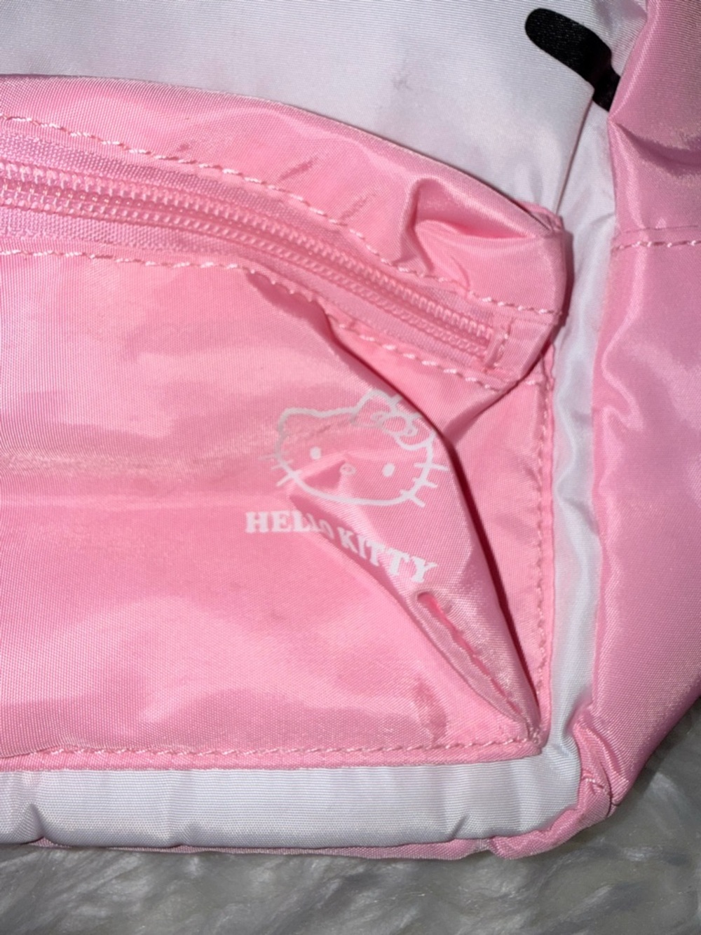 Hello Kitty Pink Kids Backpack with Blue Straps - Picture 8 of 9